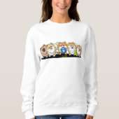 KiniArt POM Parade Spitz T - Shirt (Vorderseite)