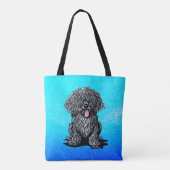 KiniArt Puli Tote Bag Tasche (Rückseite)