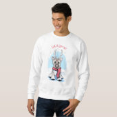 KiniArt Rentier Winter Sweatshirt (Vorne ganz)