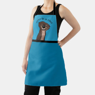 KiniArt River Otter All-over Print-Schürze Schürze