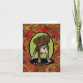 KiniArt Roan Brittany FALL Card Karte (Vorderseite)