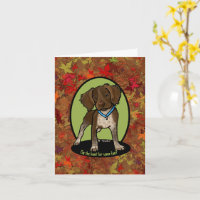 KiniArt Roan Brittany FALL Card