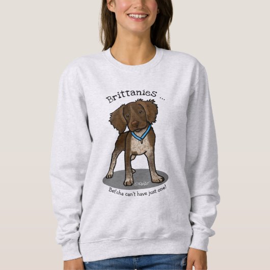 KiniArt Roan Brittany Lover Sweatshirt (Vorderseite)