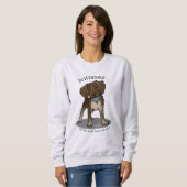 KiniArt Roan Brittany Lover Sweatshirt (Vorne ganz)