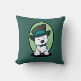 KiniArt Saint Patrick’s Westie Kissen