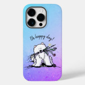 KiniArt Samoyed iPhone / iPad Fall Case-Mate iPhone Hülle (Rückseite)