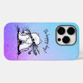 KiniArt Samoyed iPhone / iPad Fall Case-Mate iPhone Hülle (Rückseite (Horizontal))