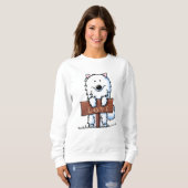 KiniArt Samoyed Sweatshirt (Vorne ganz)