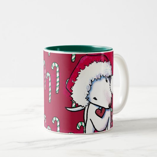 KiniArt Santa Bully Tasse (VorderseiteRechts)