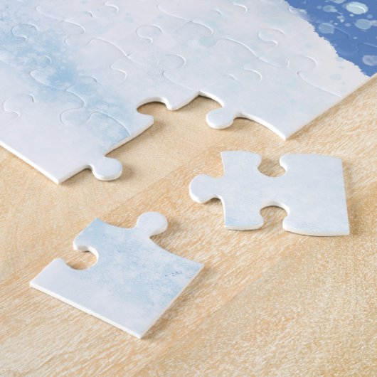 KiniArt Sasquatch Snowy Bigfoot & Scottie Dog Puzzle (Seite)