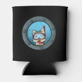 KiniArt Schnorcheln Cairn Terrier Dosenkühler (Vorderseite)