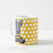 KiniArt Scottie Dog Bee Kaffeetasse (Vorderseite Links)