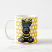 KiniArt Scottie Dog Bee Kaffeetasse (Links)