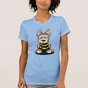 KiniArt Scottie Dog Bee T - Shirt