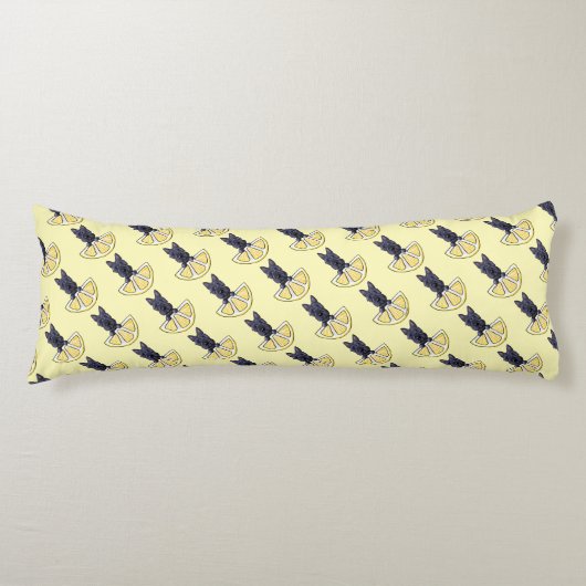 KiniArt Scottie Life Lemons Accent Pillow Seitenschläferkissen (Vorderseite)