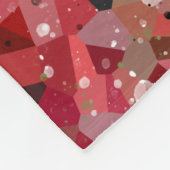 KiniArt Scottie Red Abstrakt Fleecedecke (Ecke)