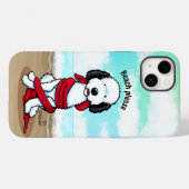 KiniArt Sheepadoodle Case-Mate iPhone Hülle (Rückseite (Horizontal))