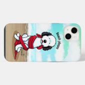 KiniArt Sheepadoodle iPhone Hülle (Rückseite (Horizontal))