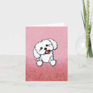 KiniArt Shih Tzu-Karte Einladung