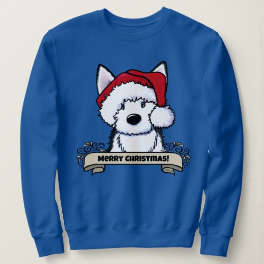 KiniArt Siberian Husky Sweatshirt (Design vorne)