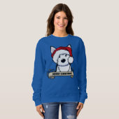 KiniArt Siberian Husky Sweatshirt (Vorne ganz)