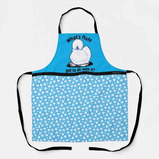 KiniArt Silkie Chicken All-over Print-Schürze Schürze (Vorderseite)