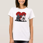 KiniArt Skye Terrier Duo T-Shirt (Vorderseite)