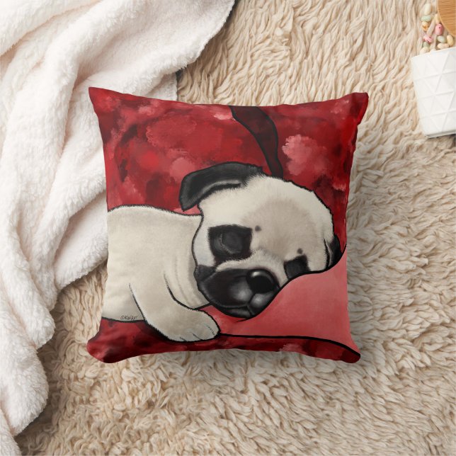 KiniArt Sleepy Mops Kissen (Decke)