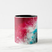 KiniArt-Slice Zweifarbige Tasse (Mittel)