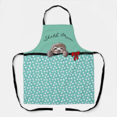 KiniArt Sloth All-Over-Print-Schürze Schürze (Vorderseite)