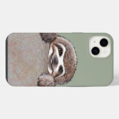 KiniArt Sloth iPhone Hülle (Rückseite (Horizontal))