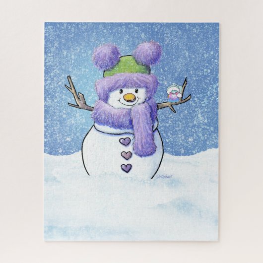 KiniArt Snow Friends Puzzle (Vertikal)