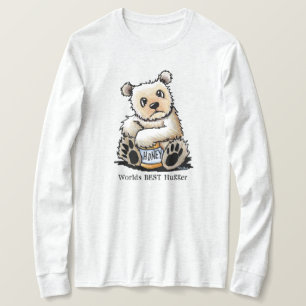 KiniArt Spirit Bär Umarmer T-Shirt