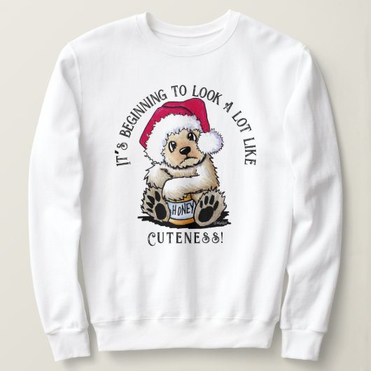 KiniArt Spirit Bear Christmas Sweatshirt (Design vorne)