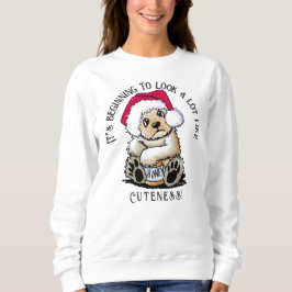 KiniArt Spirit Bear Christmas Sweatshirt