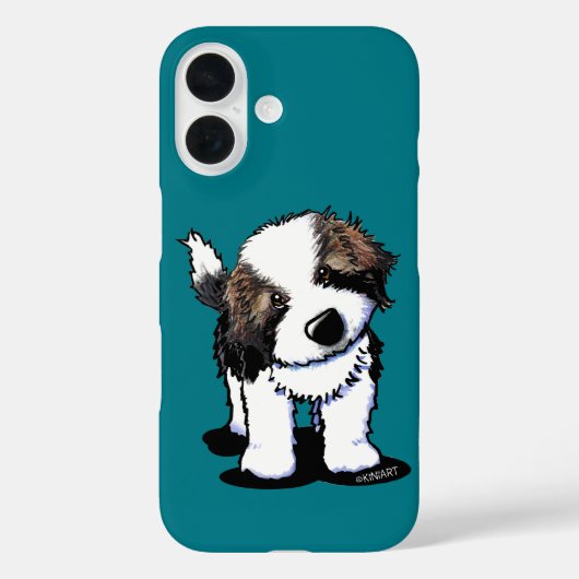 KiniArt St. Bernard Case-Mate iPhone Hülle (Rückseite)