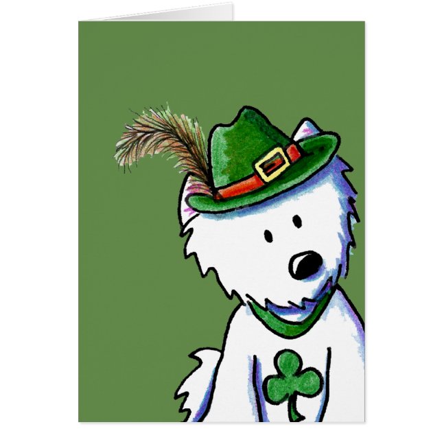 KiniArt St Paddy's Westie (Vorne)