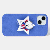 KiniArt Star Speckled Westie Case-Mate iPhone Hülle (Rückseite (Horizontal))