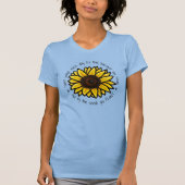 KiniArt Sunflower T - Shirt (Vorderseite)