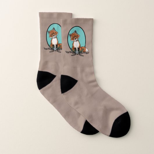 KiniArt Sweet Fox Socken (Paar)