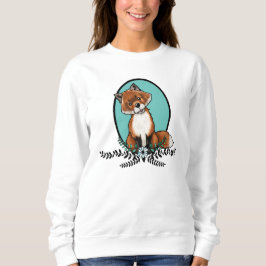 KiniArt Sweet Fox T - Shirt Sweatshirt