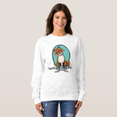 KiniArt Sweet Fox T - Shirt Sweatshirt (Vorne ganz)