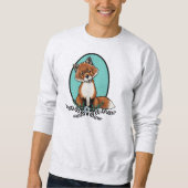 KiniArt Sweet Fox T - Shirt Sweatshirt (Vorderseite)