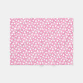 KiniArt Sweet Hearts Fleecedecke (Vorderseite (Horizontal))