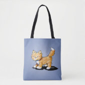KiniArt Tabby Kitty Cat Tasche (Vorderseite)