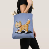 KiniArt Tabby Kitty Cat Tasche (Von Nahem)