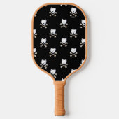 KiniArt Torrid Westie Crossbones Pickleball Schläger (Vorderseite)