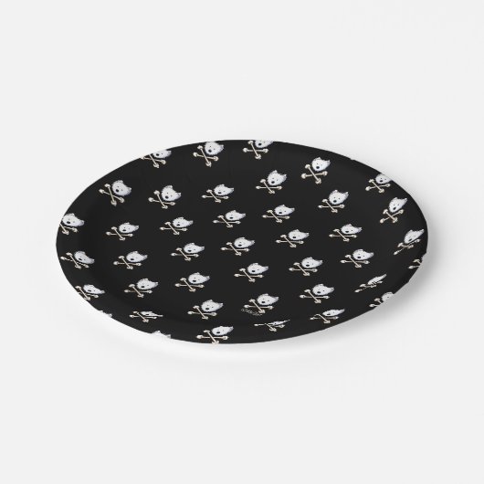 KiniArt Torrid Westie Paper Teller (Schrägansicht)