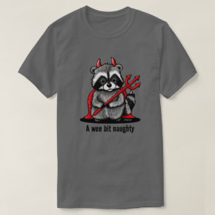 KiniArt Trash Panda Raccoon T-Shirt