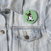 KiniArt Tri Curious Corgi Button (Beispiel)